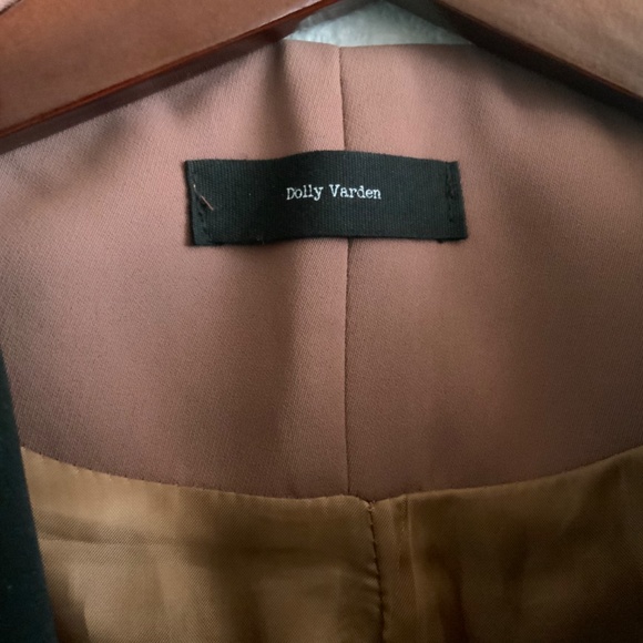 Dolly Varden - Double Breasted Blazer Size S Blush Pink - Picture 4 of 8